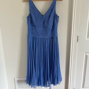 Silk JS collections blue dress - size 10